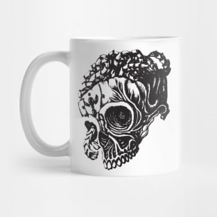 art skull Mug